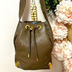 Vince Camuto Leather Tan Bag